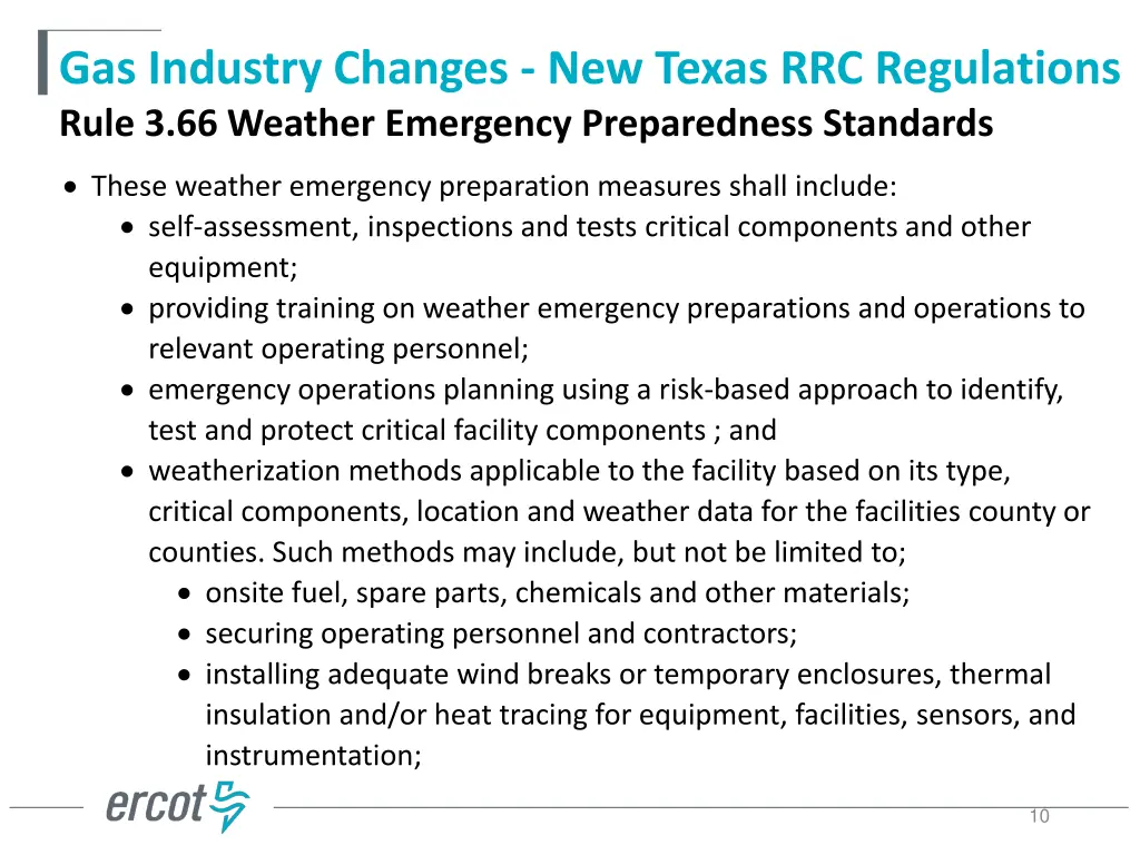 gas industry changes new texas rrc regulations 6