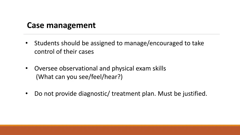 case management