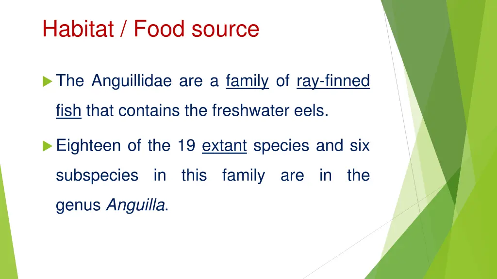 habitat food source