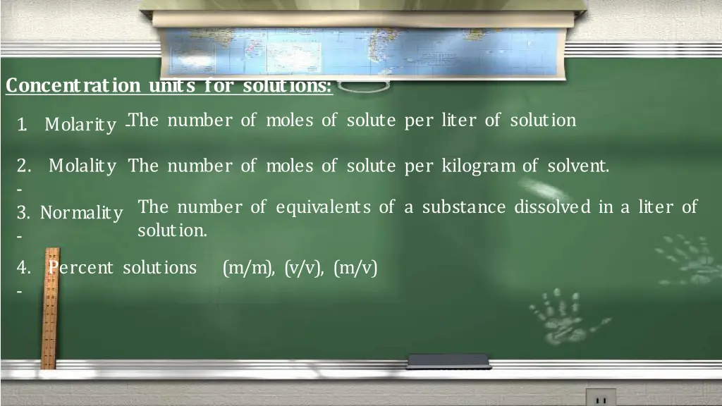 concentration units for solutions