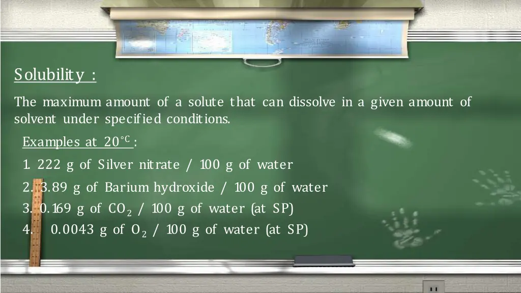 solubility