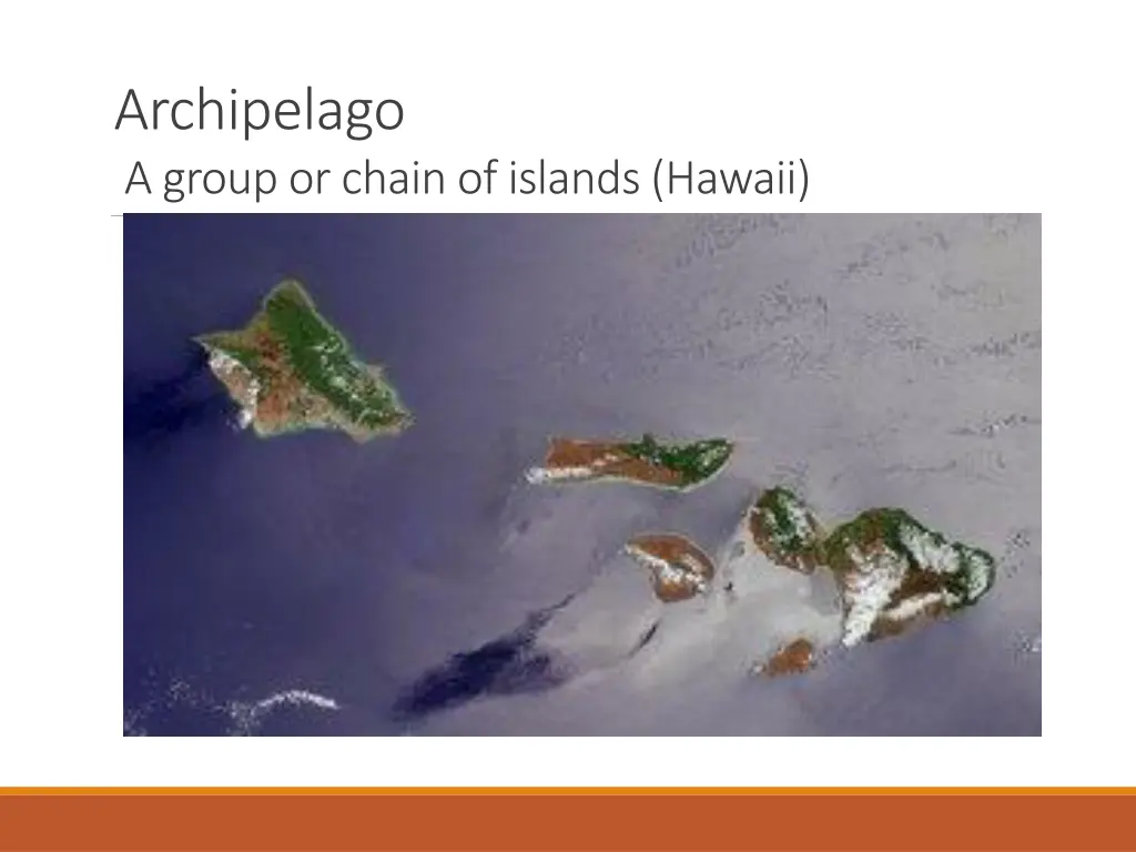 archipelago a group or chain of islands hawaii