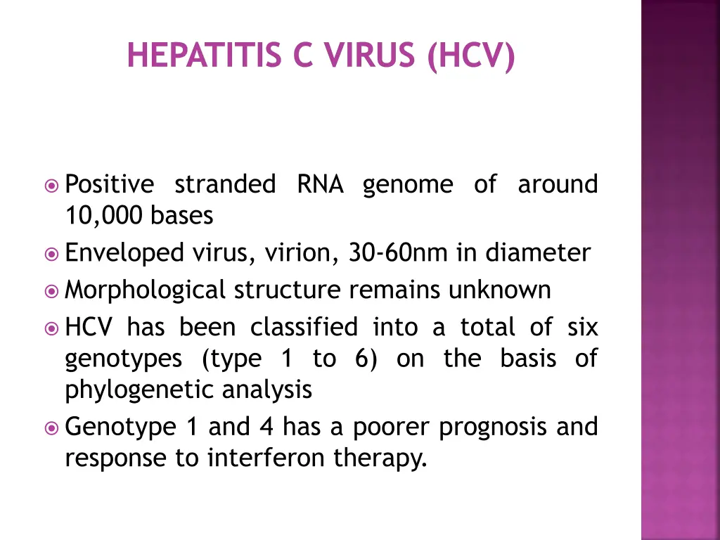 hepatitis c virus hcv