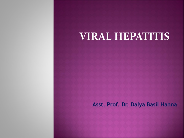 viral hepatitis