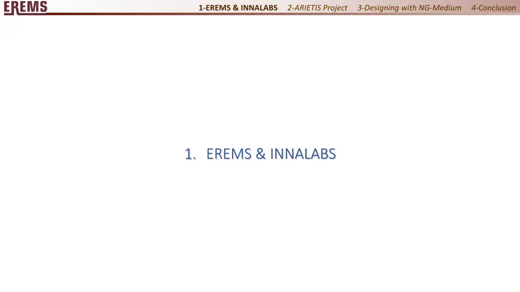 1 erems innalabs 2 arietis project 3 designing