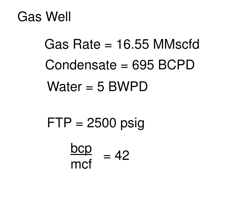 gas well