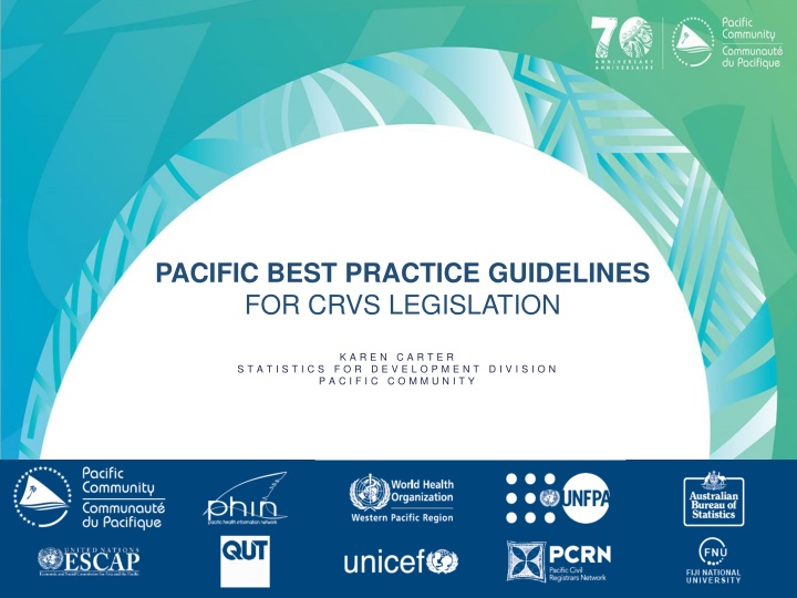 pacific best practice guidelines for crvs