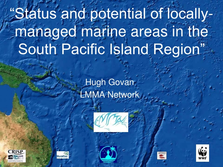 status and potential of locally managed marine