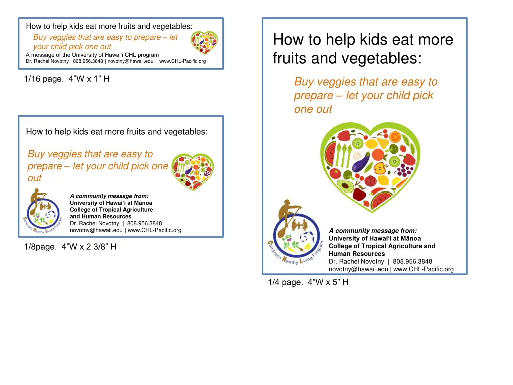 how to help kids eat more fruits and vegetables 1