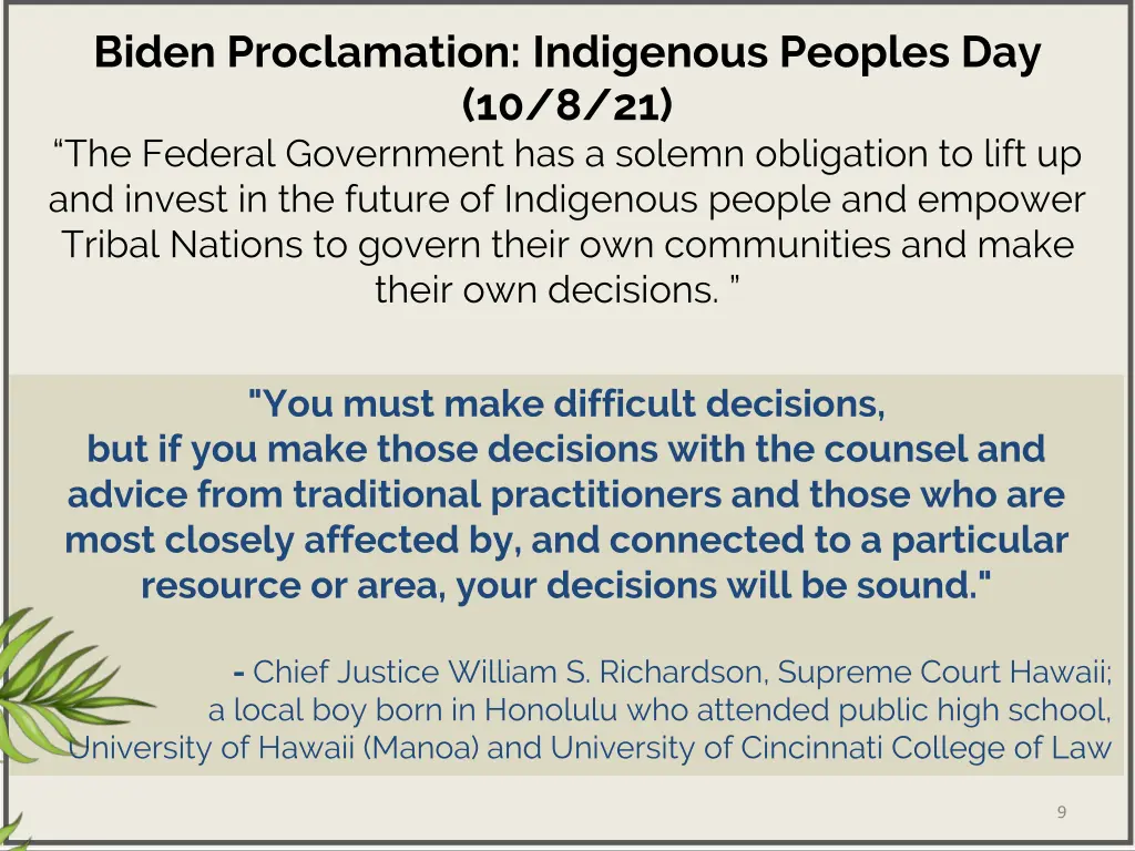 biden proclamation indigenous peoples