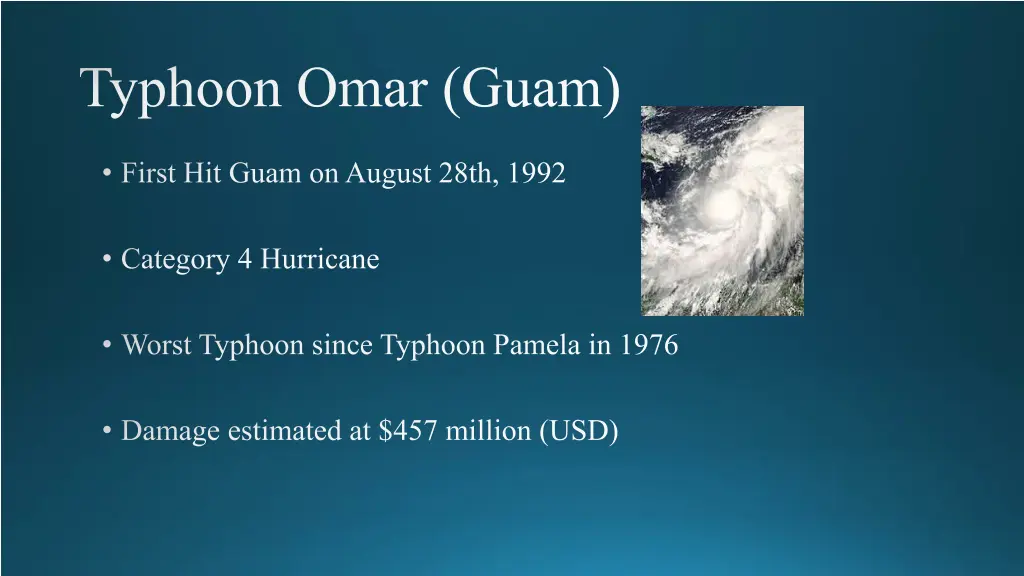 typhoon omar guam