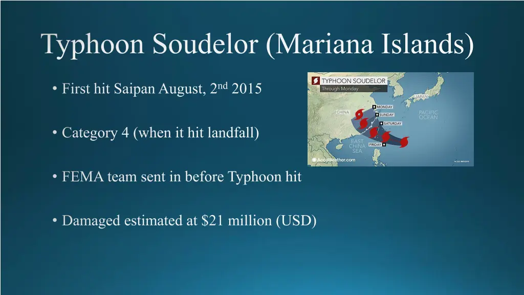 typhoon soudelor mariana islands