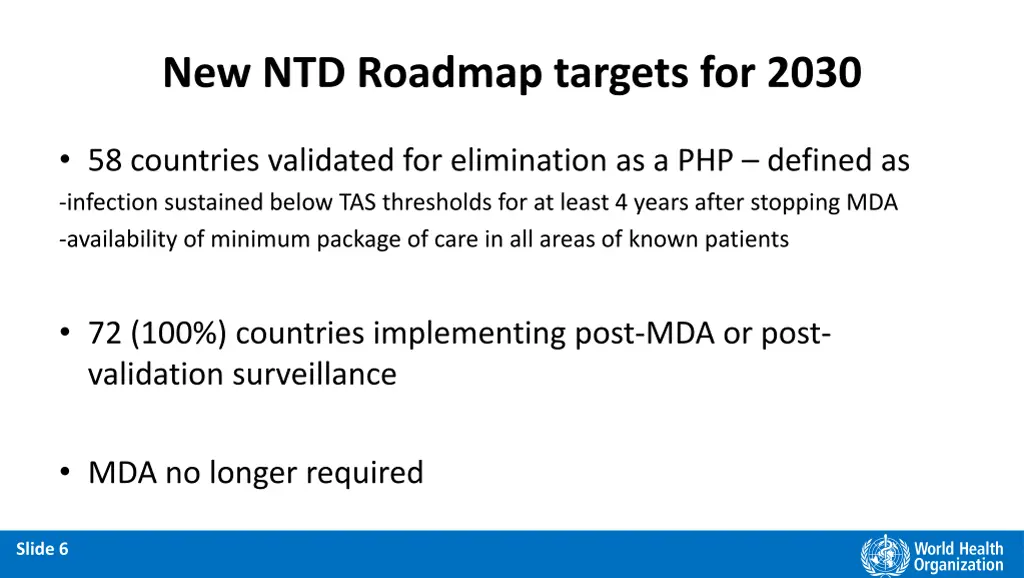 new ntd roadmap targets for 2030