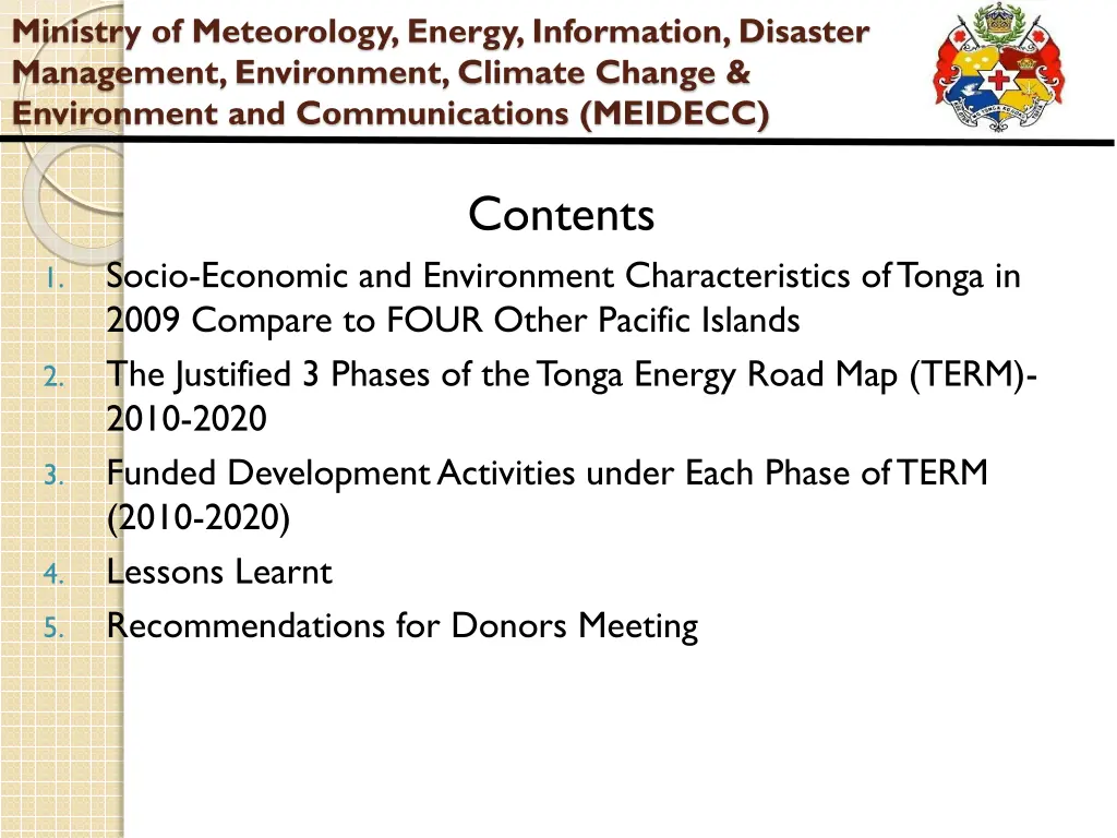 ministry of meteorology energy information 1