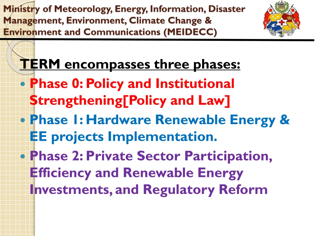 ministry of meteorology energy information 18