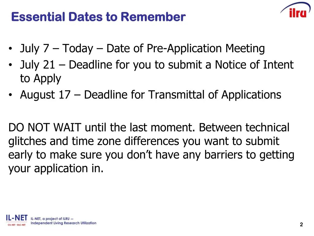 essential dates to remember essential dates