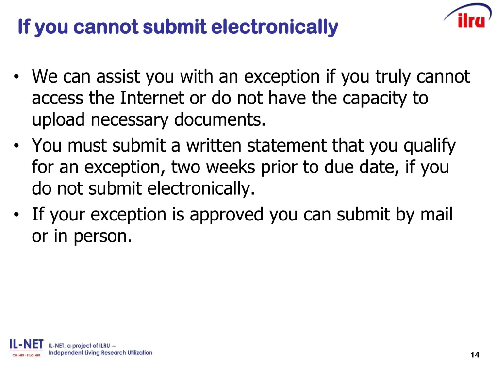 if you cannot submit electronically if you cannot