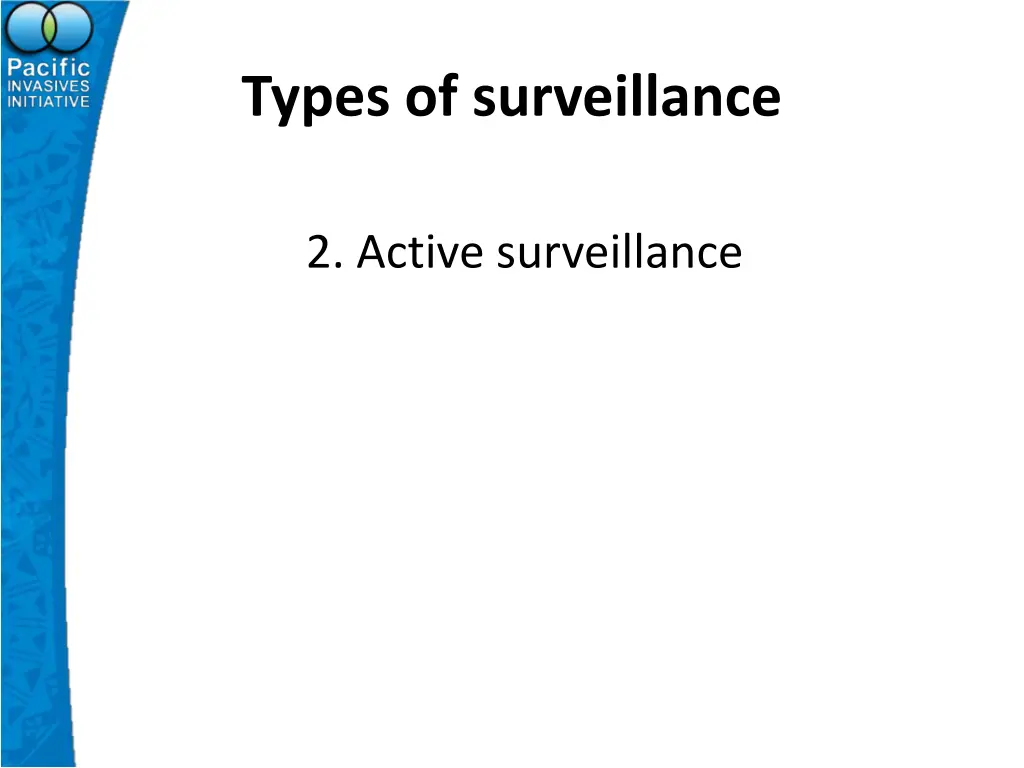 types of surveillance 1