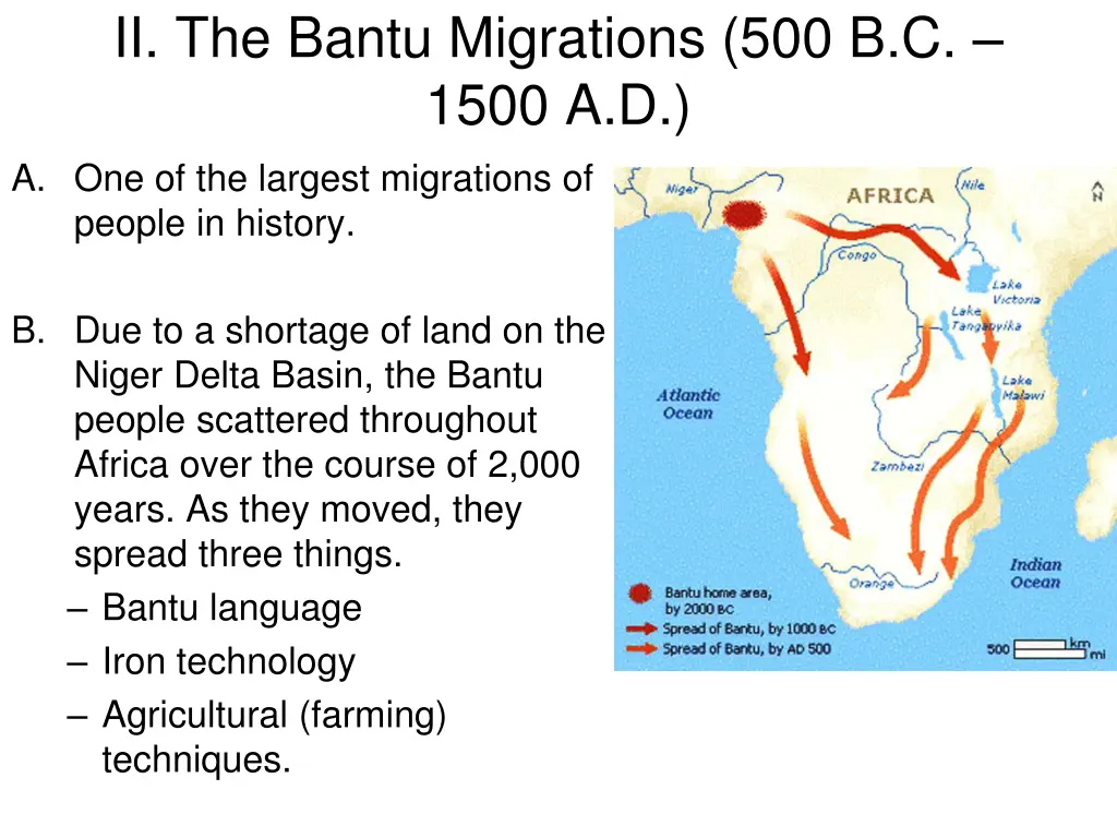 ii the bantu migrations 500 b c 1500 a d