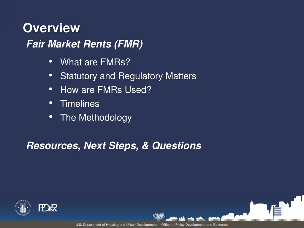 overview fair market rents fmr what are fmrs