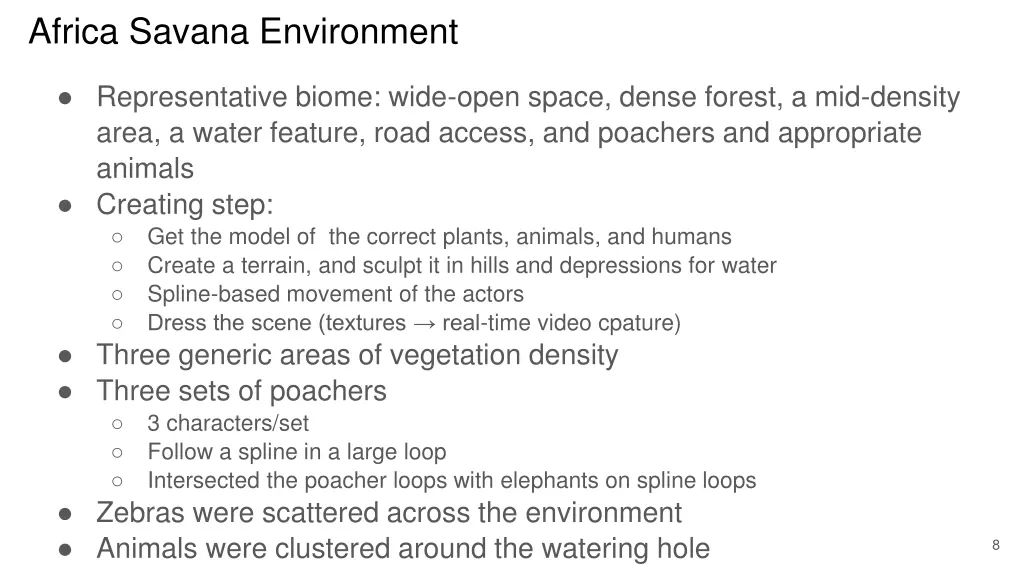 africa savana environment