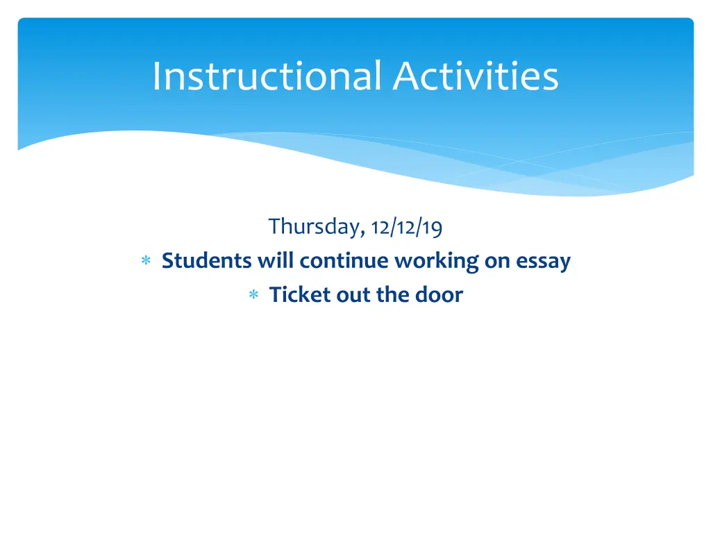 instructional activities 3