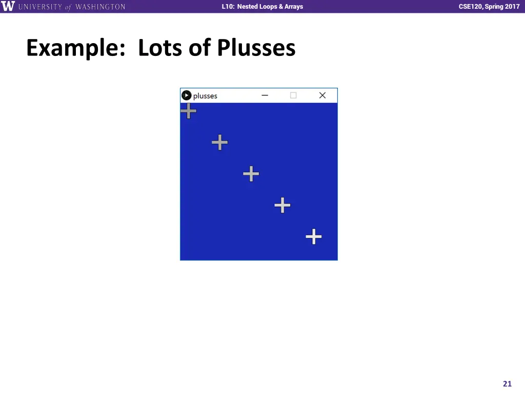 l10 nested loops arrays 20