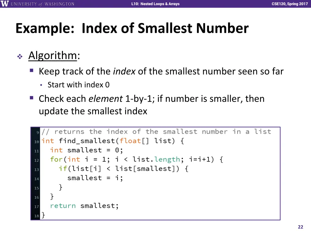 l10 nested loops arrays 21