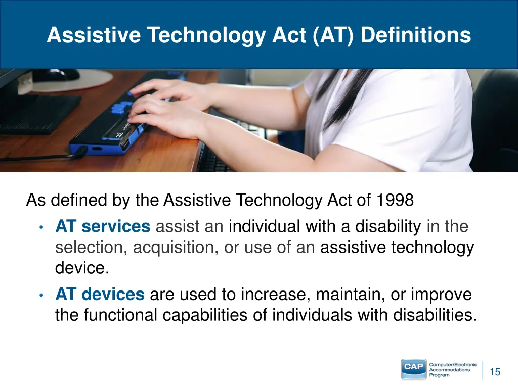 assistive technology act at definitions