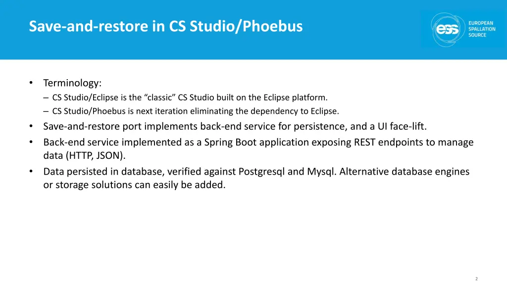 save and restore in cs studio phoebus 1