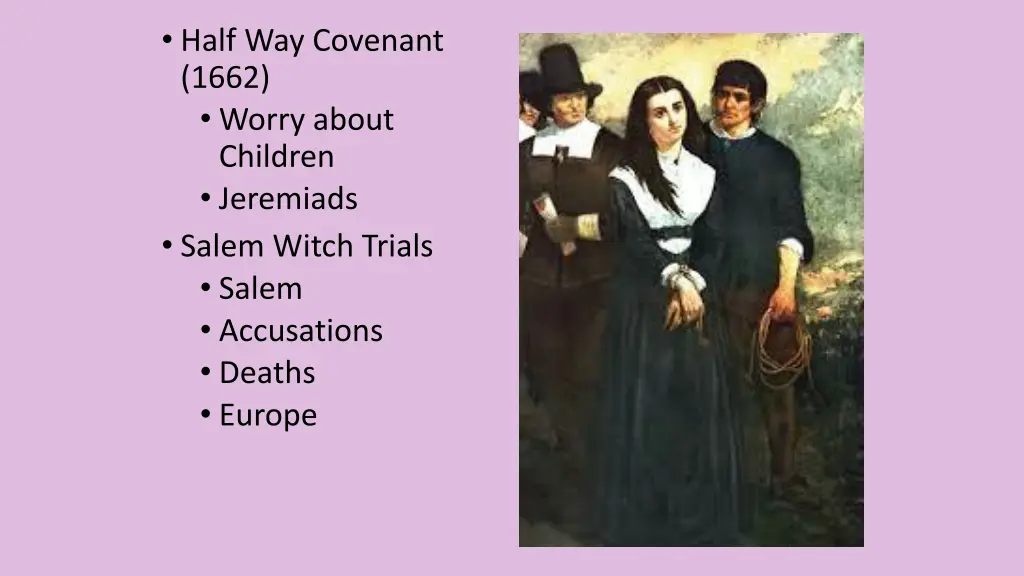 half way covenant 1662 worry about children