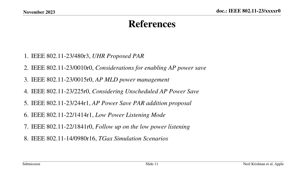 doc ieee 802 11 23 xxxxr0 9