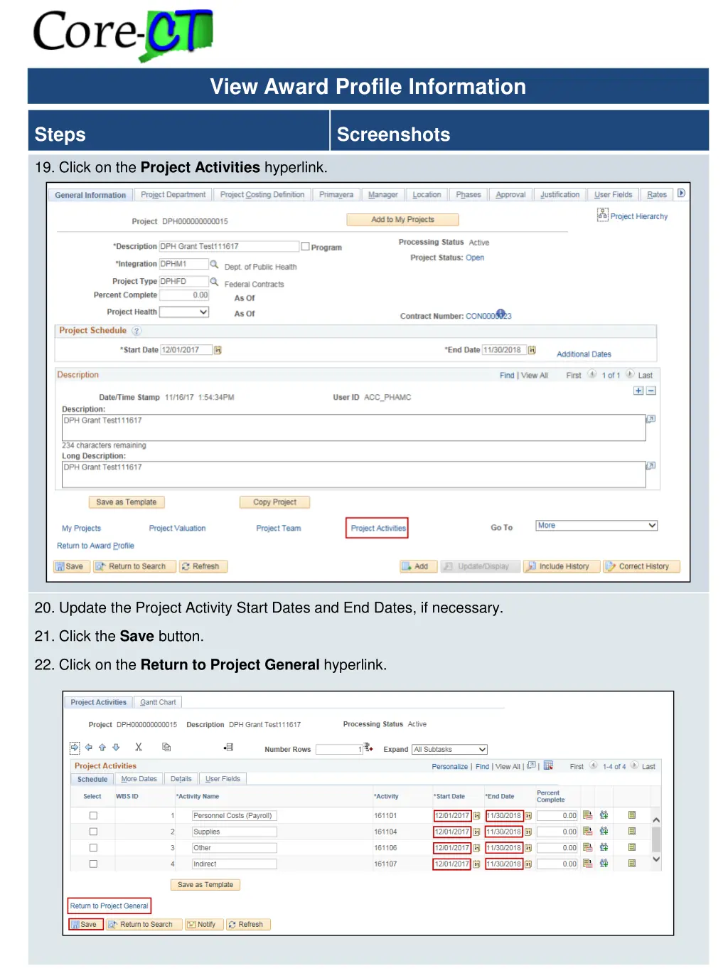 view award profile information 3