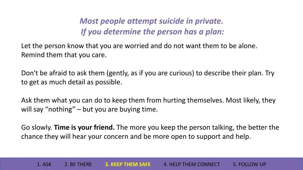 most people attempt suicide in private