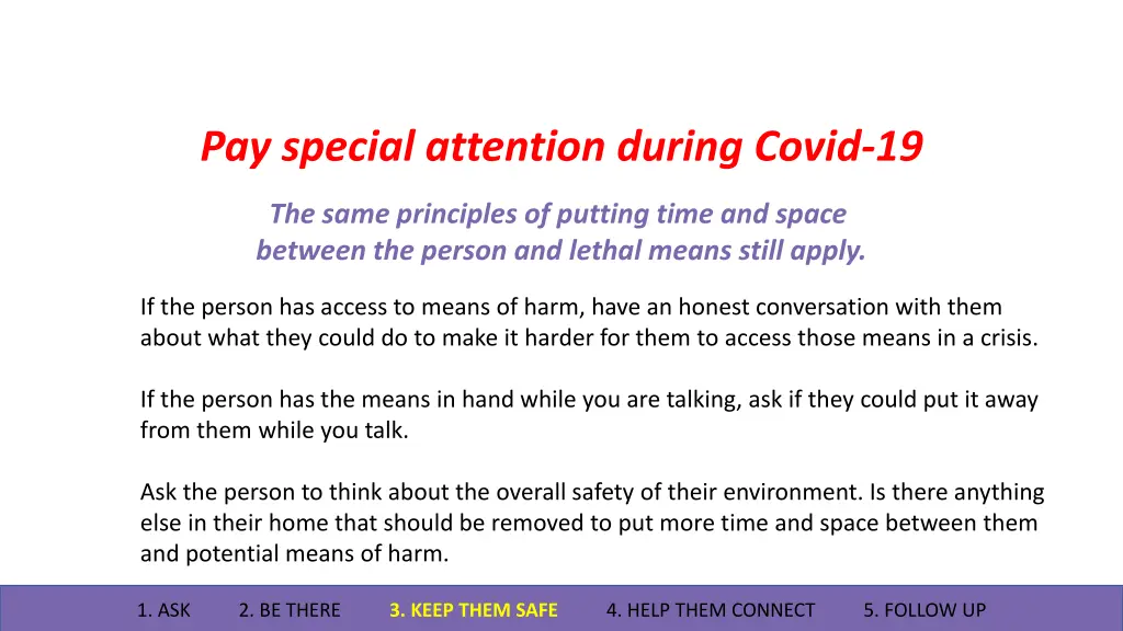 pay special attention during covid 19 2