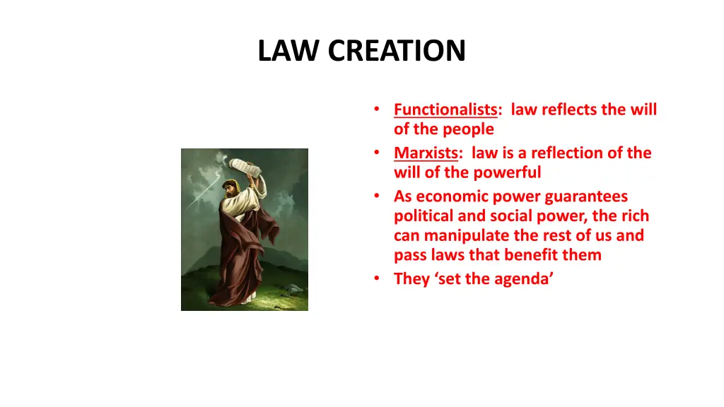 law creation