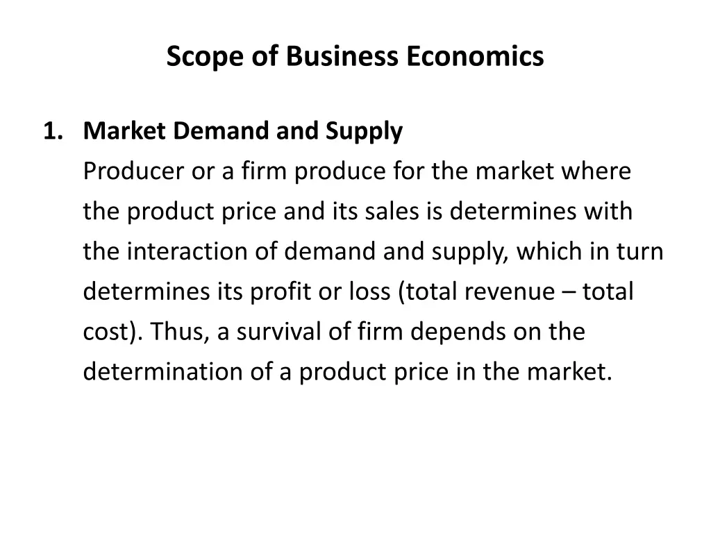 scope of business economics 1