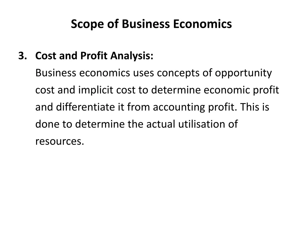 scope of business economics 3