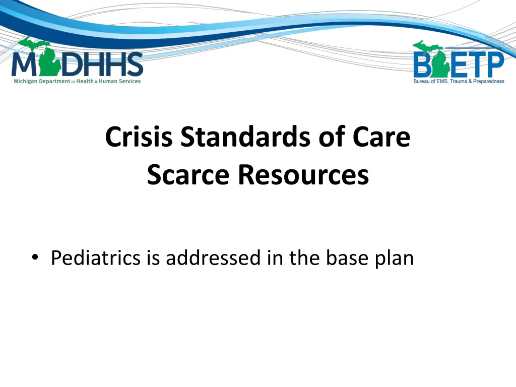 crisis standards of care scarce resources 1