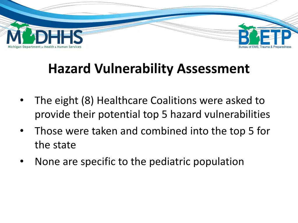 hazard vulnerability assessment