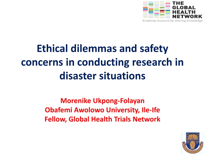 ethical dilemmas and safety concerns