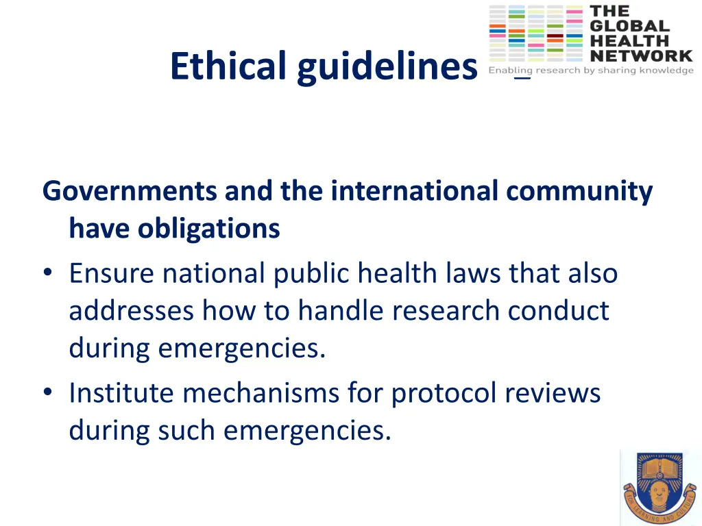 ethical guidelines 1