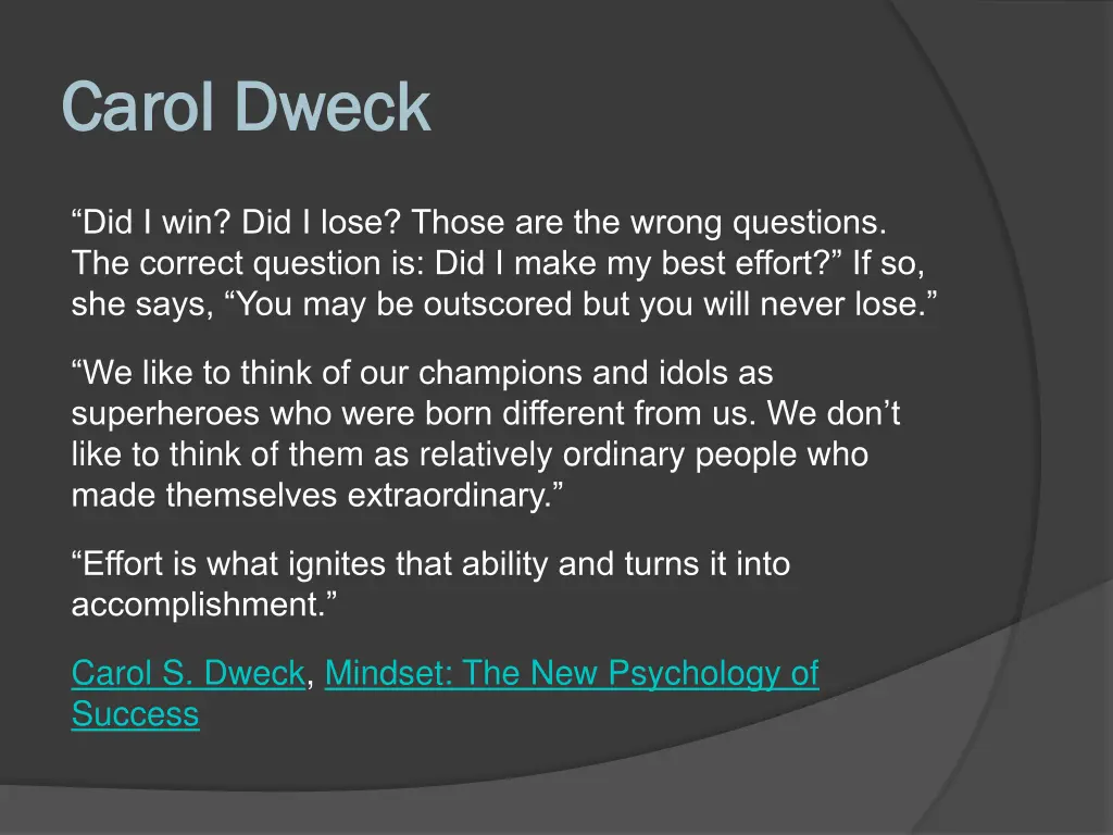 carol dweck carol dweck