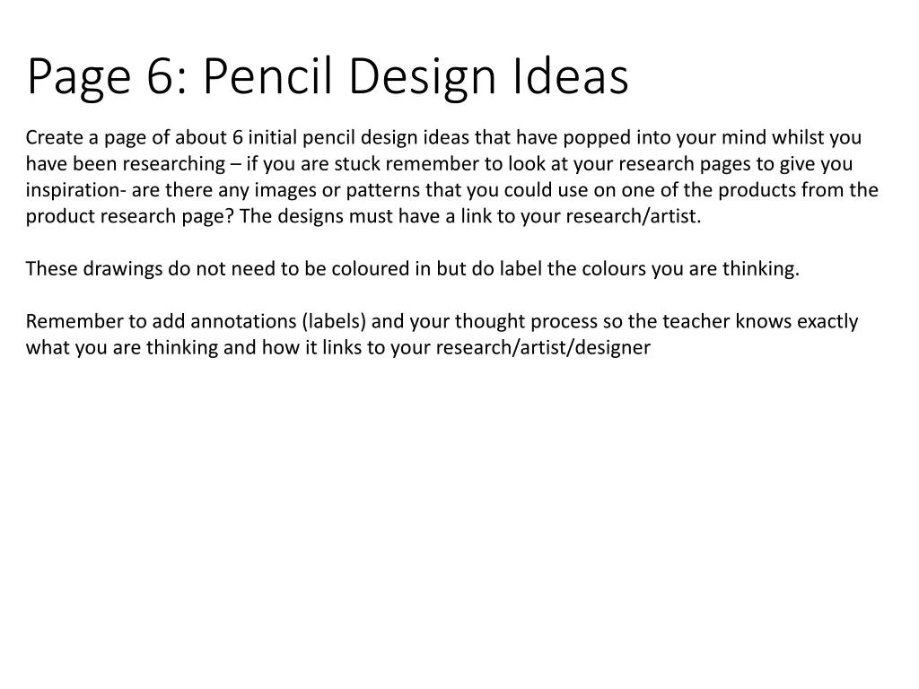 page 6 pencil design ideas