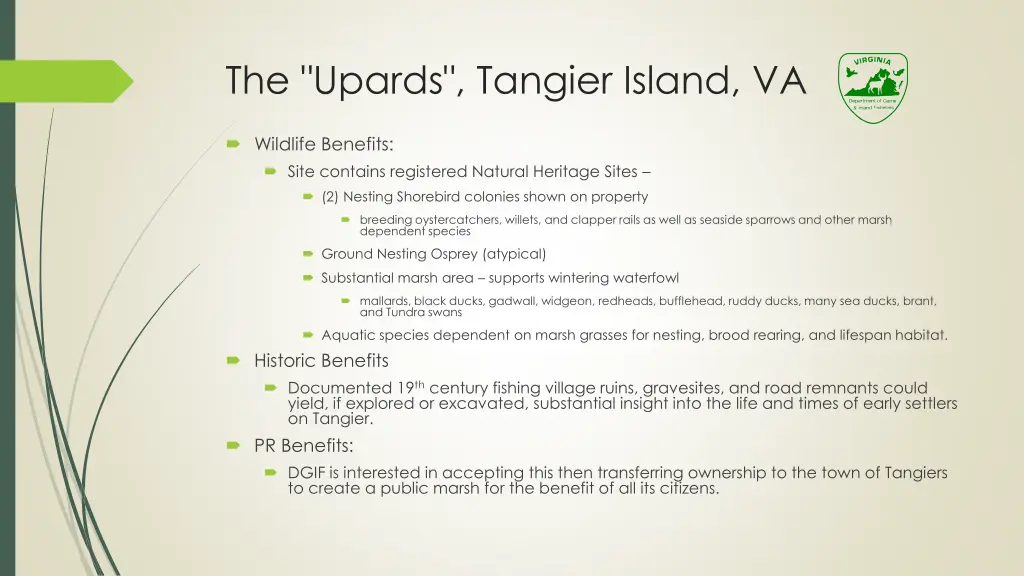 the upards tangier island va 7