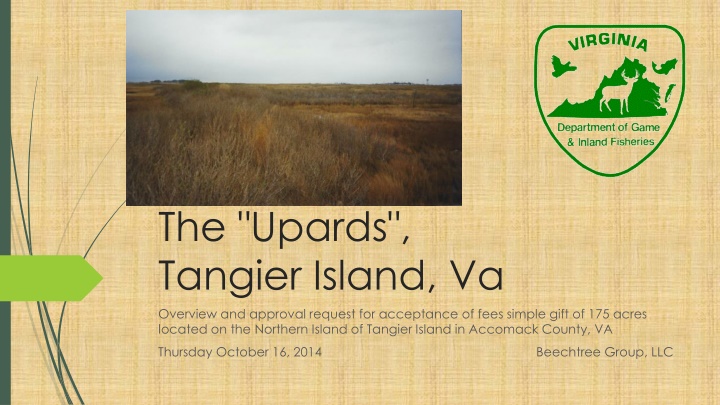 the upards tangier island va