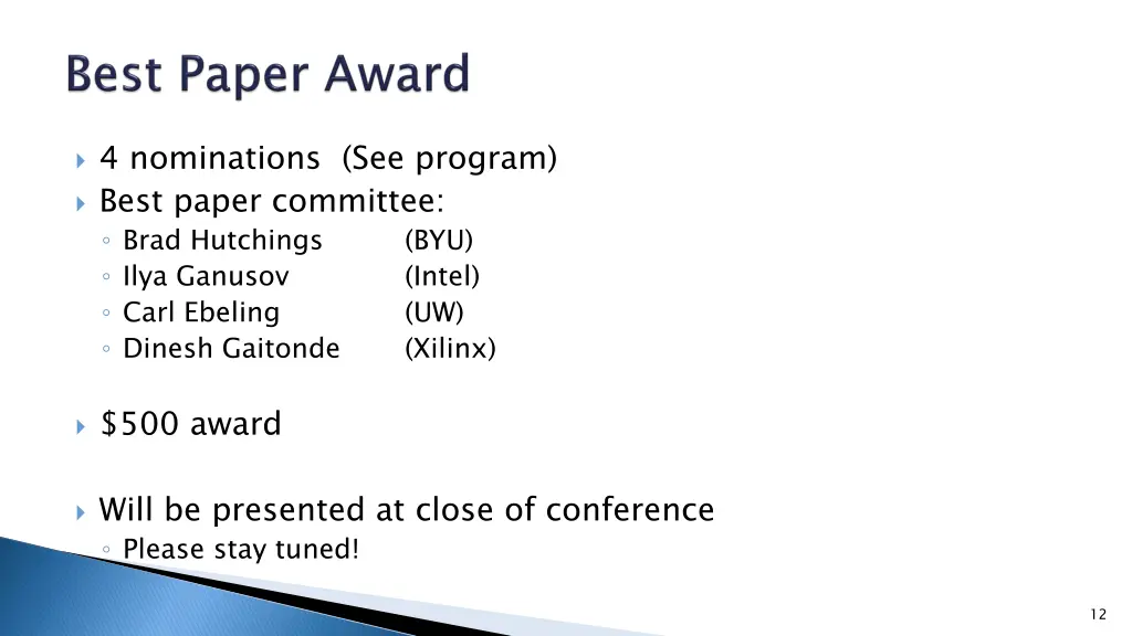 4 nominations see program best paper committee