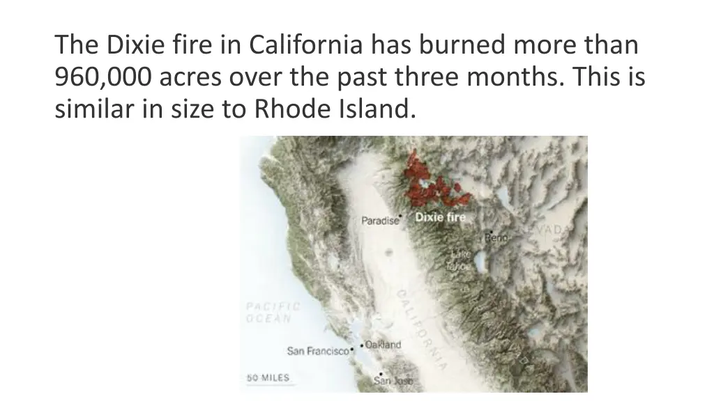 the dixie fire in california has burned more than