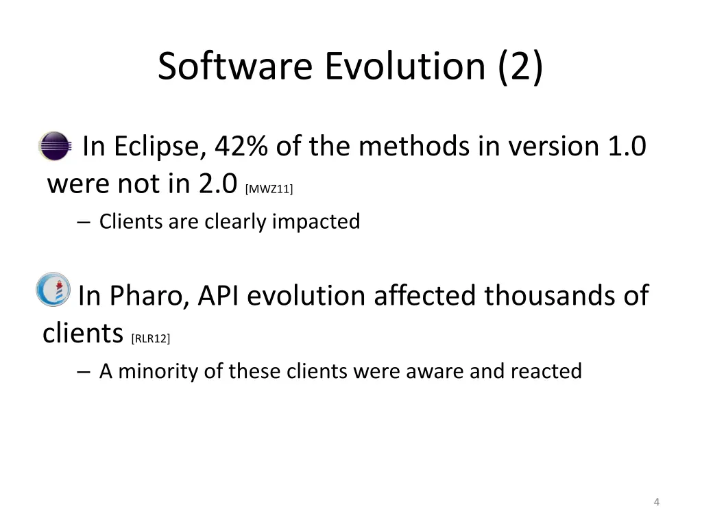 software evolution 2