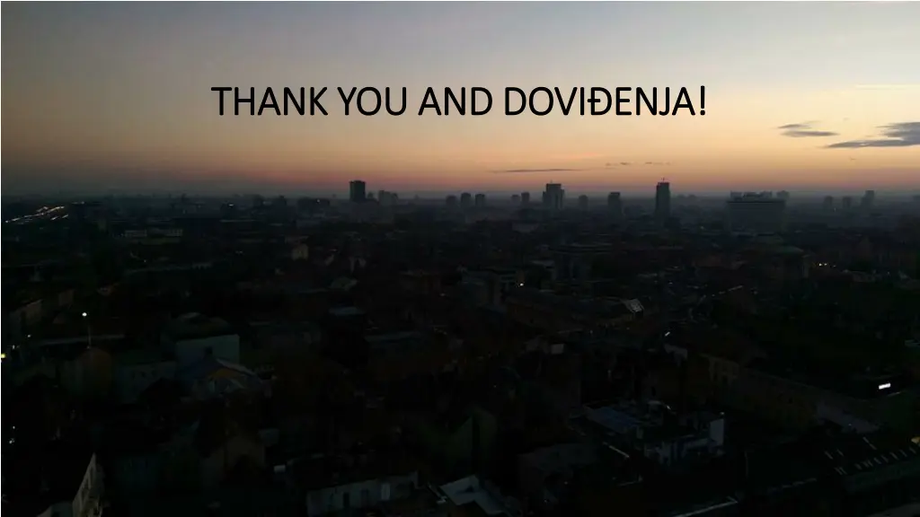 thank you and thank you and dovi enja